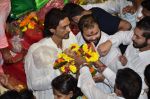 Arjun Rampal visit Lalbaugcha Raja in Mumbai on 6th Sept 2014